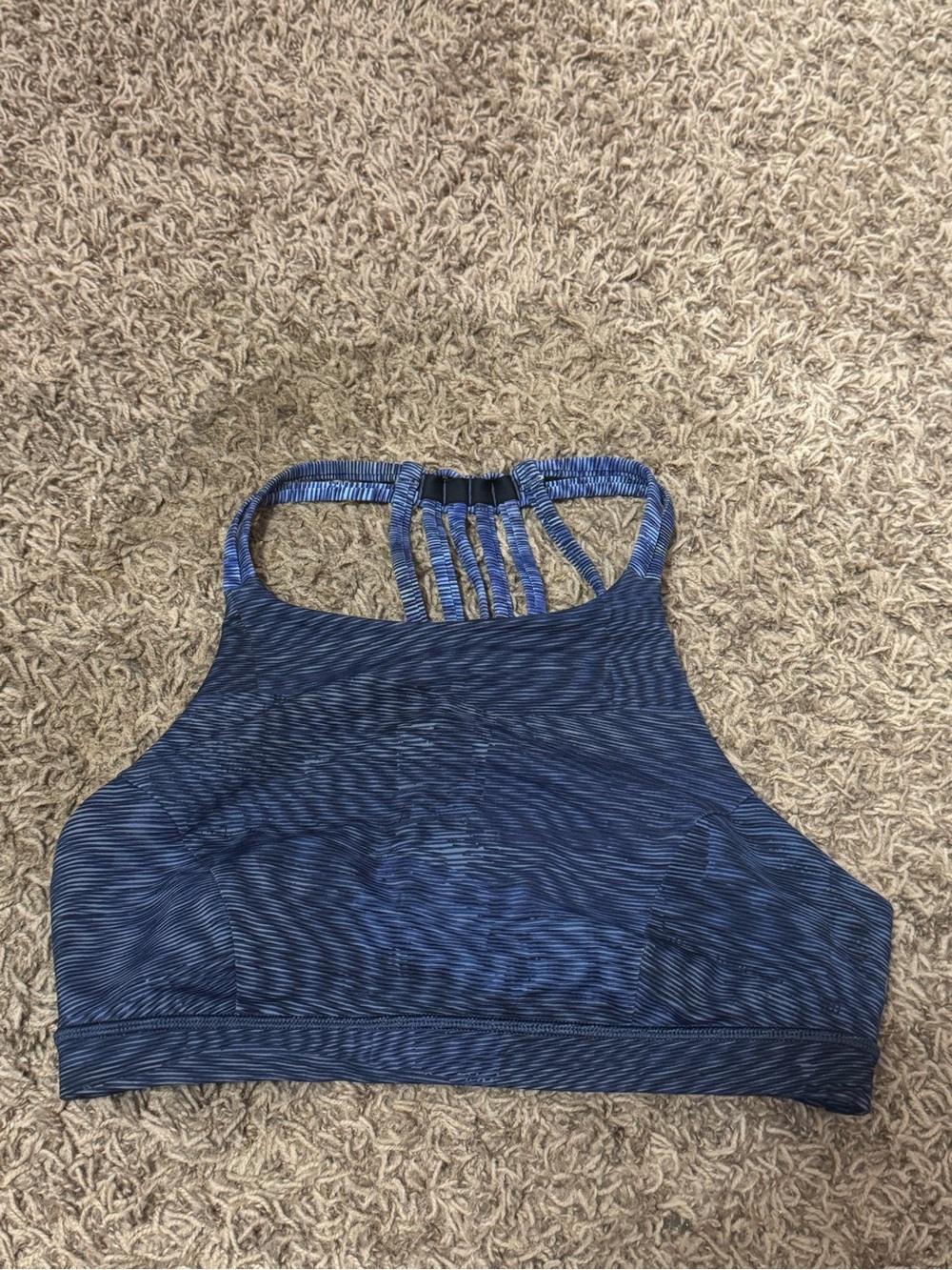 Vintage lululemon Navy Strappy Sports Bra